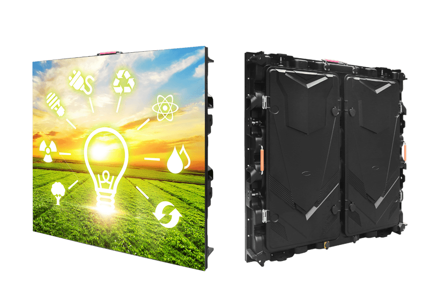 pantalla fija para exterior con ahorro de energia