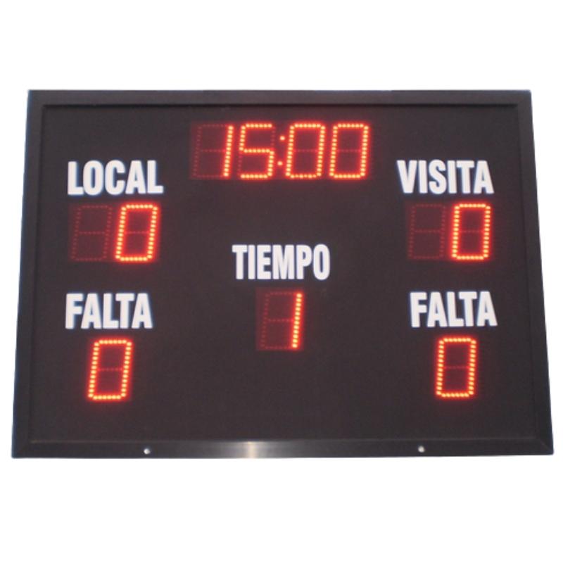 Pizarra LED para basquetball