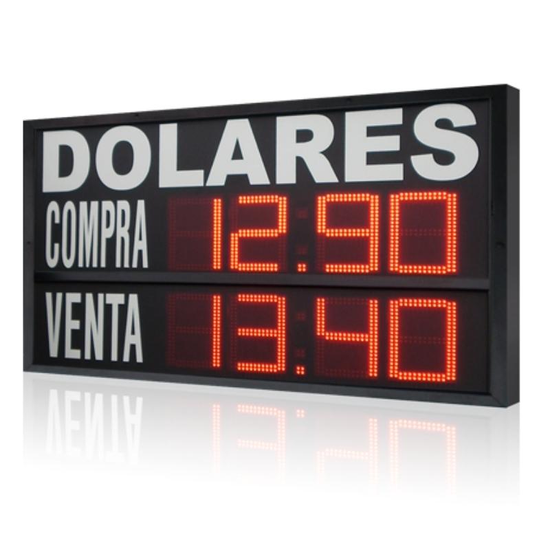 Display LED de divisas para exteriores
